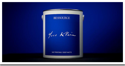 Оттенок YVES KLEIN® | YVES KLEIN® от французской фабрики Ressource